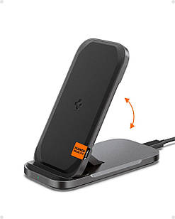 Бездротовий зарядний пристрій Spigen ArcField Wireless Charger 15W Black ACH06254