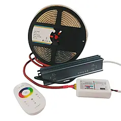 LED стрічка Greus 14.4W RGB 24V IP68 для лазні та сауни 5м 110461