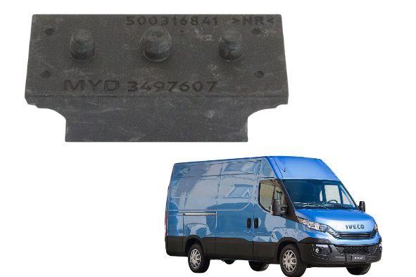 Відбійник ресори передній нижній пластиковий IVECO Daily E3/E4/E5/E6 (2000-2014) 35S однокатковий (500316841)