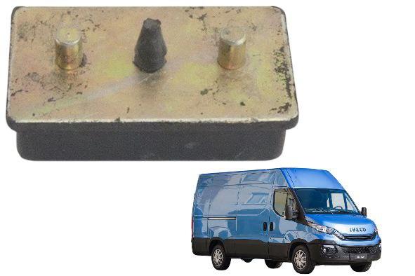 Відбійник ресори передній нижній металевий IVECO Daily E3/E4/E5/E6 (2000-2014) одинарні колеса (500306407)