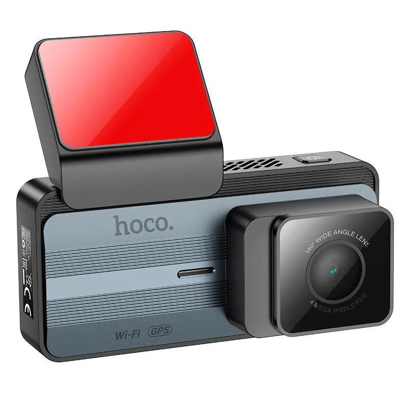 Відеореєстратор HOCO DV11 2K IPS Display WI-FI GPS Grey