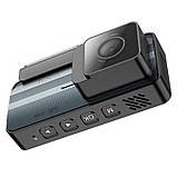 Відеореєстратор HOCO DV11 2K IPS Display WI-FI GPS Grey, фото 4