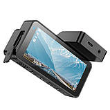 Відеореєстратор HOCO DV11 2K IPS Display WI-FI GPS Grey, фото 5