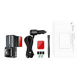 Відеореєстратор HOCO DV11 2K IPS Display WI-FI GPS Grey, фото 7