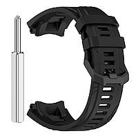 TPU ремінець для Amazfit T-Rex 3 (A2323 / A2322) | HMU | чорний