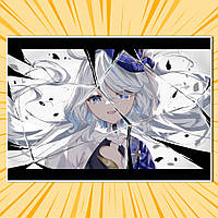 Плакат А3 Genshin Impact Фуріна 004