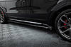 Пороги Porsche Cayenne 3 (2023+) тюнінг обвіс леза спідниця елерон (V2), фото 3
