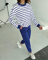 Демісезонний костюм в смужку "Delight" оптом | Батал