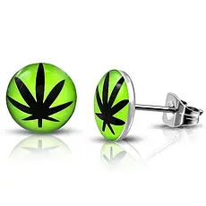 Сережки мед.сталь