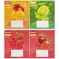 Від 20 шт. Зошит кольоровий 12 листів, клітина "3697"N купити дешево оптом в інтернет-магазині