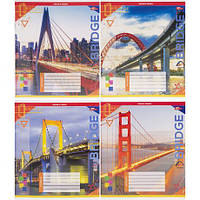 Від 20 шт. Зошит кольоровий 12 листів, клітина "3700" N купити дешево оптом в інтернет-магазині