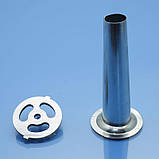 Насадка м'ясорубки Edler EDMG-1005 EDMG-1006 EDMG-1007 EDMG-1008 EDMG-1009 EDMG-3033TG ковбасна металева, фото 7