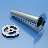 Насадка м'ясорубки Edler EDMG-1005 EDMG-1006 EDMG-1007 EDMG-1008 EDMG-1009 EDMG-3033TG ковбасна металева, фото 3
