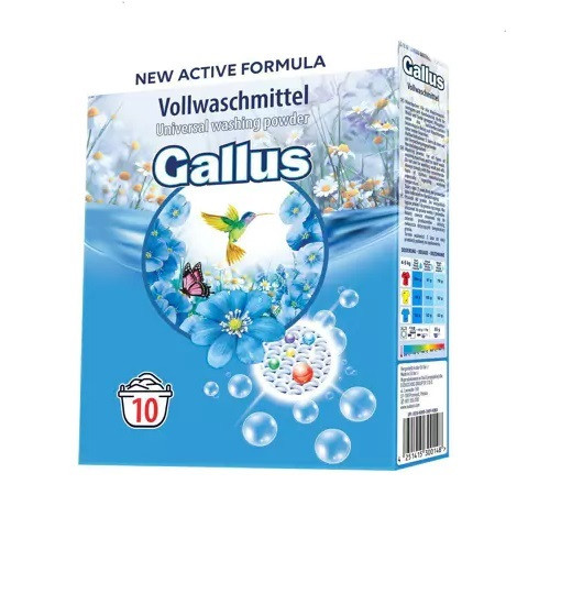 Пральний порошок Gallus Universal універсальний 650 гр