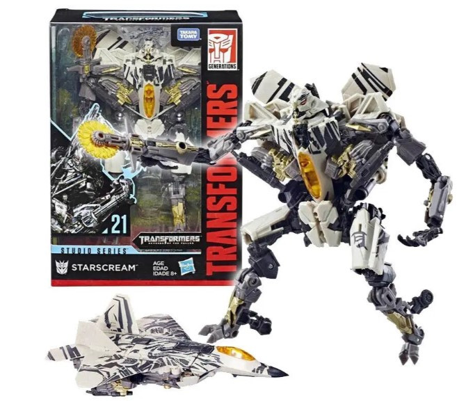 Трансформер Вояджер Старскрім Transformers Studio Series 21 Voyager Class Movie 2 Starscream Hasbro TAKARA-TOMY 18 см, фото 1