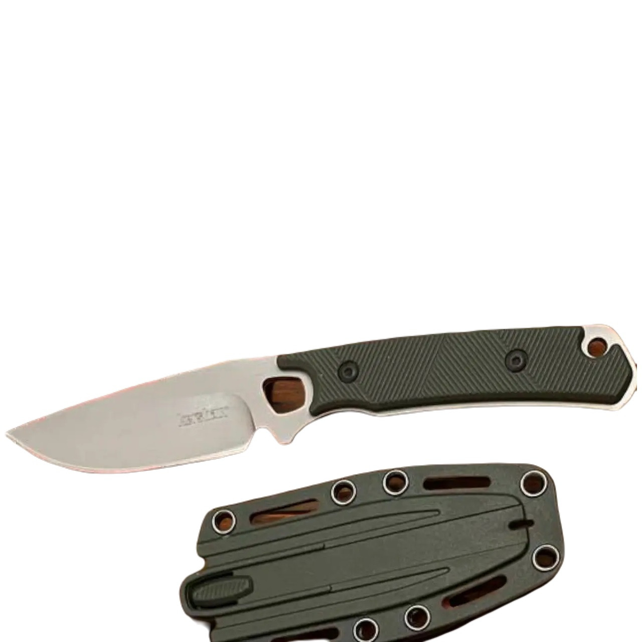 Тактичний мисливський ніж Kershaw Steppe із Чохлом 19см Green (7_02185)