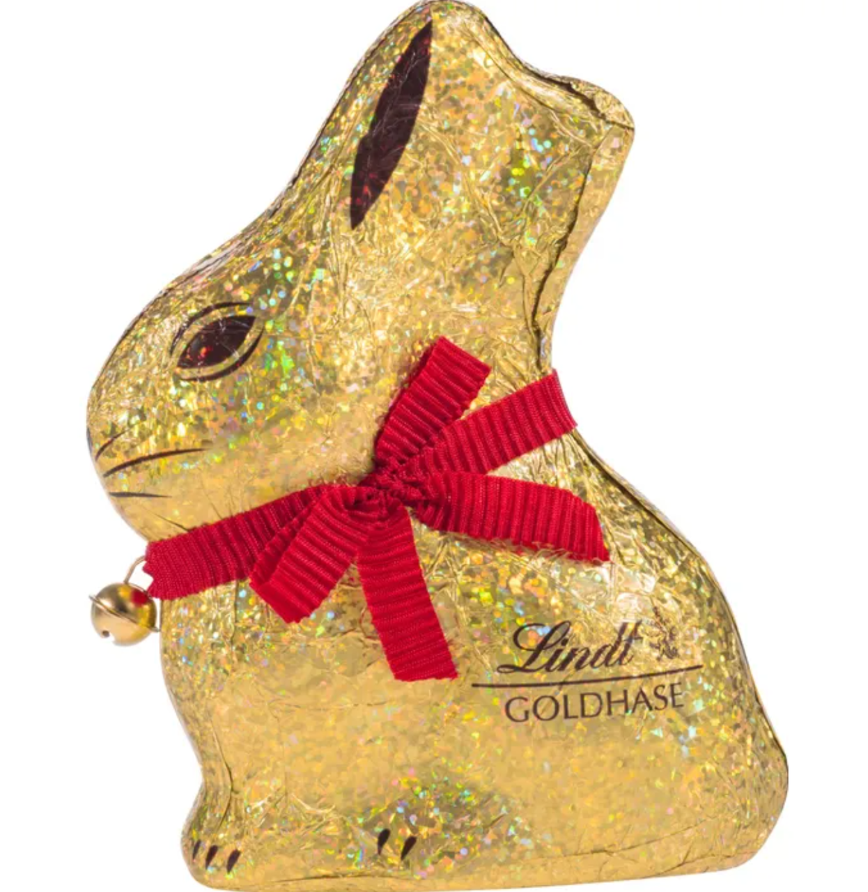 Шоколадний кролик Lindt Gold Bunny Goldhase Glamour Edition Milk Chocolate Easter Bunny 200г
