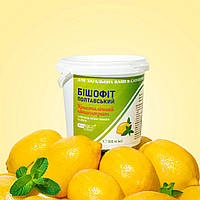 Бішофіт полтавський кристалічний концентрат у відрі 1000 мл., з ефірною олією лимона та м'яти bisheffect