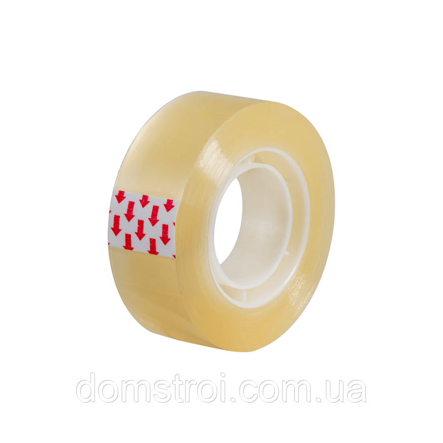 Скотч канцелярський прозорий 18 мм 30 м