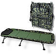 Розкладачка м'яка посилена Brain Flat Badchair 205х76 см з чохлом, фото 9