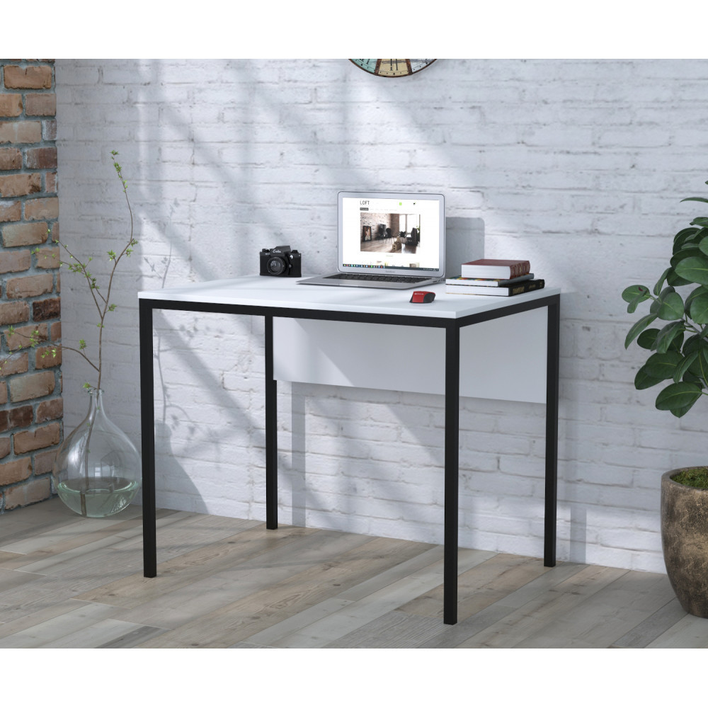 Письмовий стіл Loft design L-2p mini білий