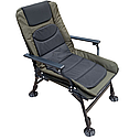 Крісло-ліжко рибальське складане з підставкою для ніг 122*95*50 см - рибальське крісло-ліжко складане, фото 8