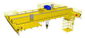 Крани мостові електричні двобалочні опорні (режими А2 і A5)
