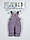 Зимовий напівкомбінезон і куртка для дівчинки із совами, фото 2