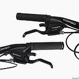 Велосипед спортивний Corso Kord 24" KD-52090 (1) рама 11" алюмінієвий, Shimano 21S, зібраний на 75%, фото 5