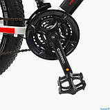 Велосипед спортивний Corso Kord 24" KD-52090 (1) рама 11" алюмінієвий, Shimano 21S, зібраний на 75%, фото 6