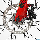 Велосипед спортивний Corso Kord 24" KD-52090 (1) рама 11" алюмінієвий, Shimano 21S, зібраний на 75%, фото 7