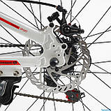 Велосипед спортивний Corso Kord 24" KD-52090 (1) рама 11" алюмінієвий, Shimano 21S, зібраний на 75%, фото 8