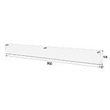 Полиця EKOSTAR настінна 900х100, фото 3