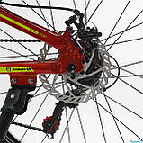 Велосипед спортивний Corso Kord 24" KD-74012 (1) рама 11" алюмінієвий, Shimano 21S, зібраний на 75%, фото 6