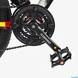 Велосипед спортивний Corso Kord 24" KD-74012 (1) рама 11" алюмінієвий, Shimano 21S, зібраний на 75%, фото 7