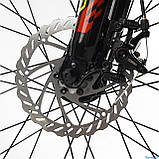 Велосипед спортивний Corso Kord 24" KD-74012 (1) рама 11" алюмінієвий, Shimano 21S, зібраний на 75%, фото 8