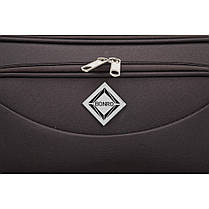 Чемодан Bonro Tourist 4 колеса набір 3 штуки коричневий, фото 3