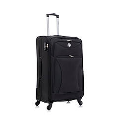 Чемодан Bonro Tourist 4 колеса (великий) чорний