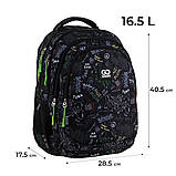 Рюкзак шкільний GoPack Teens GO25-162M-6, фото 4