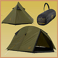 Намет туристичний двошаровий Вага 2.14 кг Палатки для відпочинку трисезонний (Палатки 2 х місцеві двошарові)