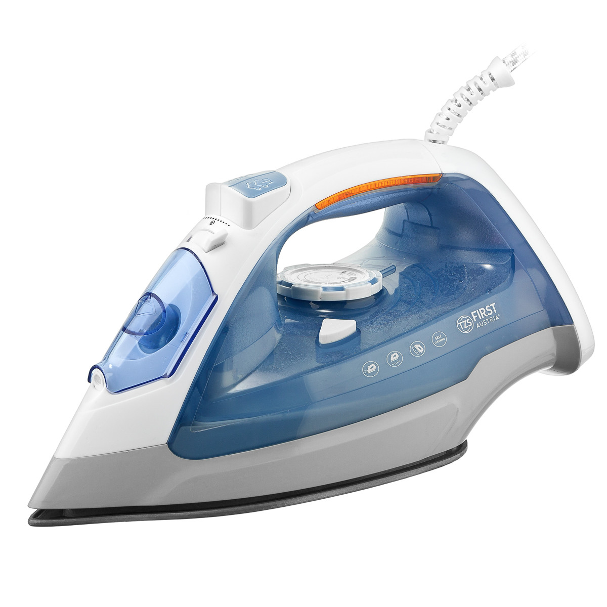 Праска First FA-5618-8 2400W 400ml Ceramic White-Blue