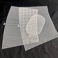 Пластикова канва для сумки, каркас для сумки - біла