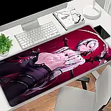 Килимок для миші з дизайном дівчата-аніме розмір 60/30, фото 4