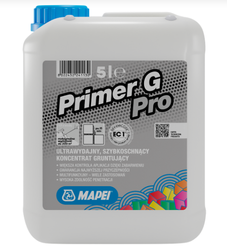 Ґрунт-концентрат Mapei Primer G PRO 5 кг