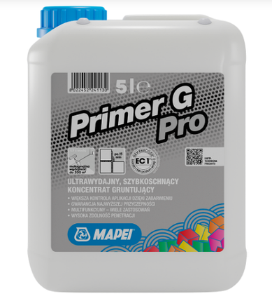 Ґрунт-концентрат Mapei Primer G PRO 5 кг, фото 1