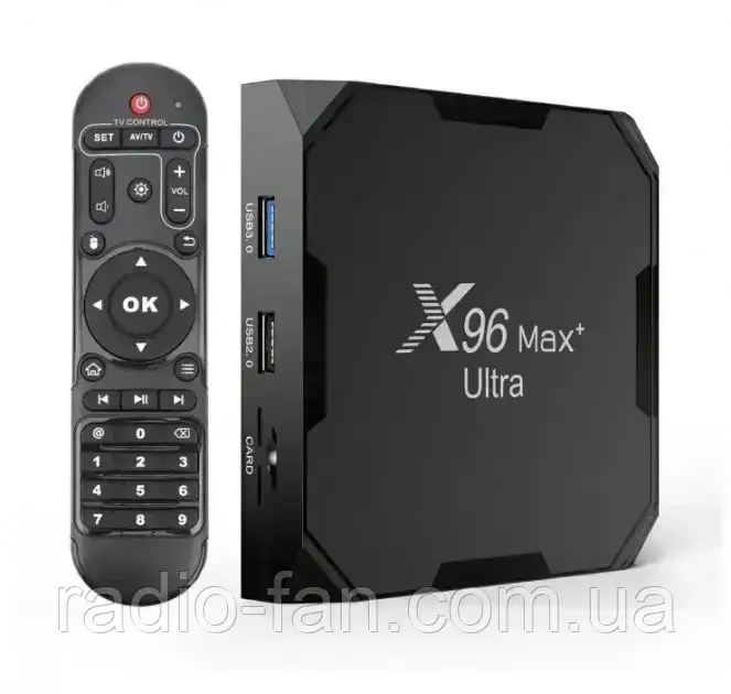 СМАРТ ТБ-приставка X96 Max+ Ultra 4gb/64gb