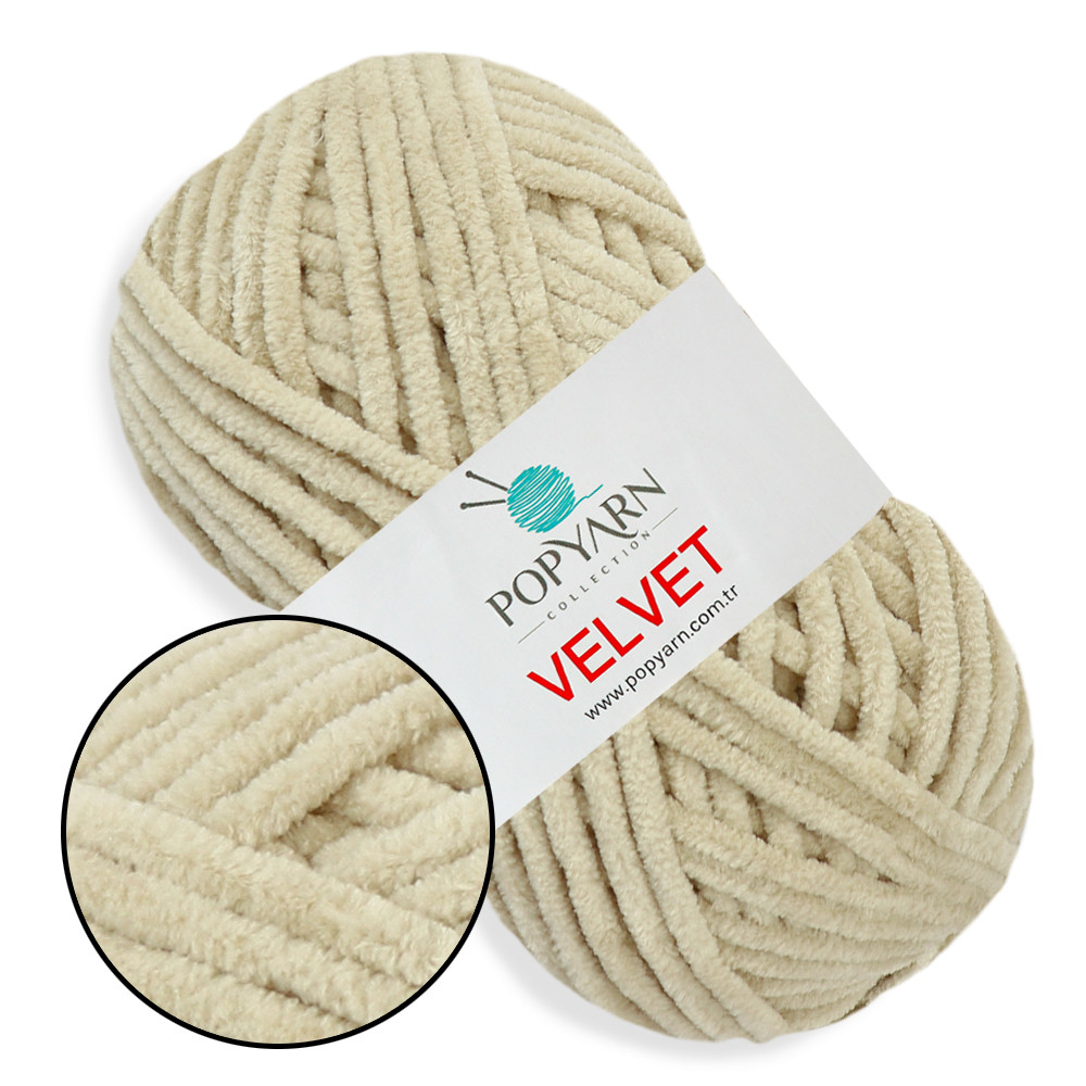 Popyarn Velvet, Світлий беж No015