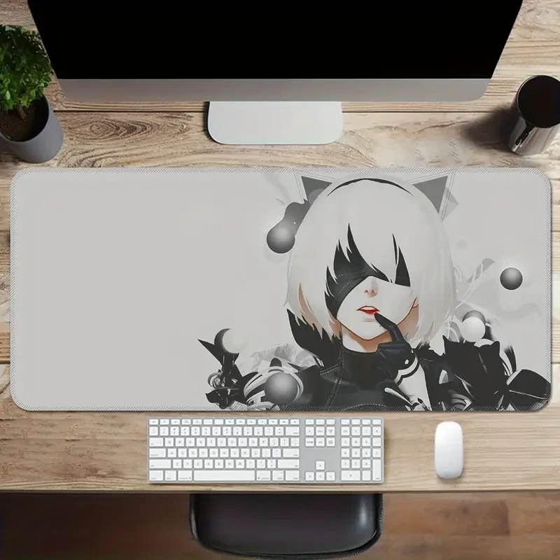 Килимок для миші з дизайном дівчини-аніме розмір 60/30, фото 1