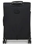 Валіза середня M тканина чорна 66х42х25(+5)см/59л/3кг/Airtex 6903, фото 3