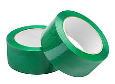 Скотч зелений (ширина 45 мм довжина 100 метрів Ø 11 см вага 200 грам)
